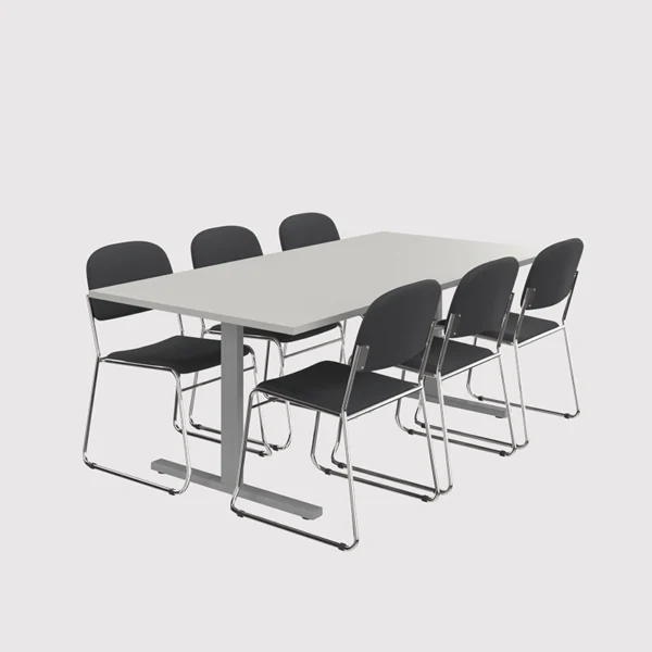 Kantinebord med stoler